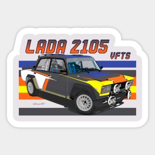 Lada 2105 VFTS Sticker